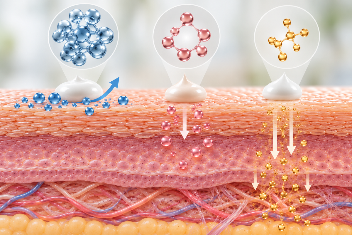 How Molecular Size Influences the Efficacy of Skincare Ingredients